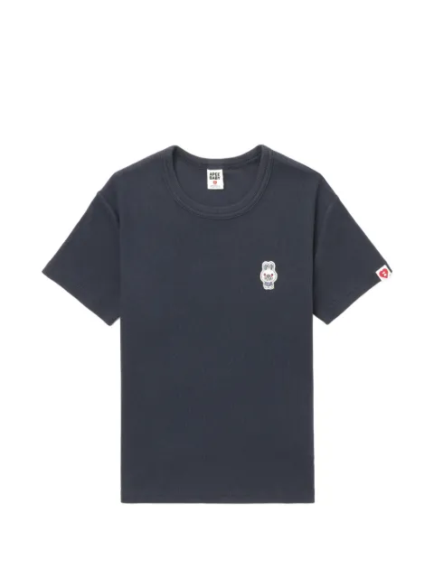 APEE™ by *A BATHING APE® appliqué T-shirt Blue 00CCSL702301L