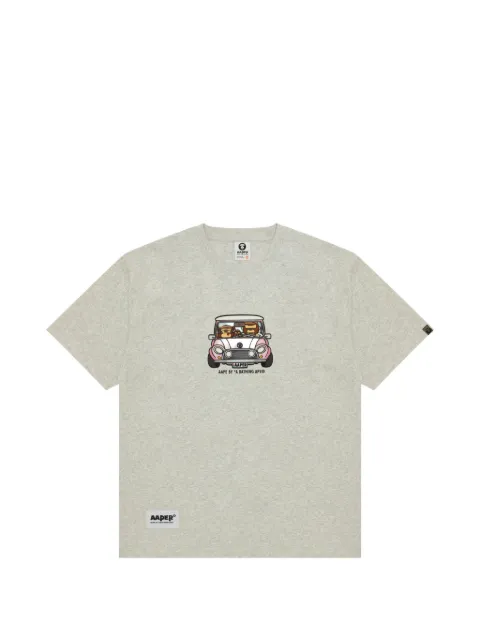 AAPE BY *A BATHING APE® graphic T-shirt Grey ATE1827XAQ