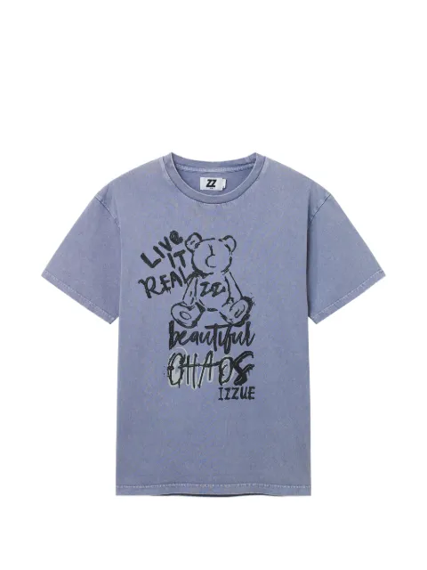 izzue graphic T-shirt Blue IZXTEW00907X