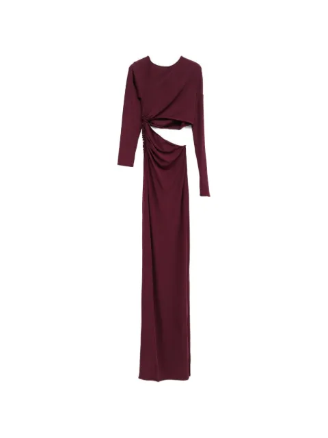Atlein cut-out maxi dress Red RC04TJ25