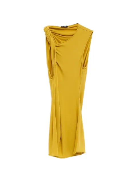 Atlein knotted top Yellow T03DTJ42