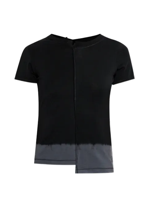 Y-3 dip-dye panelled T-shirt Black KF1089