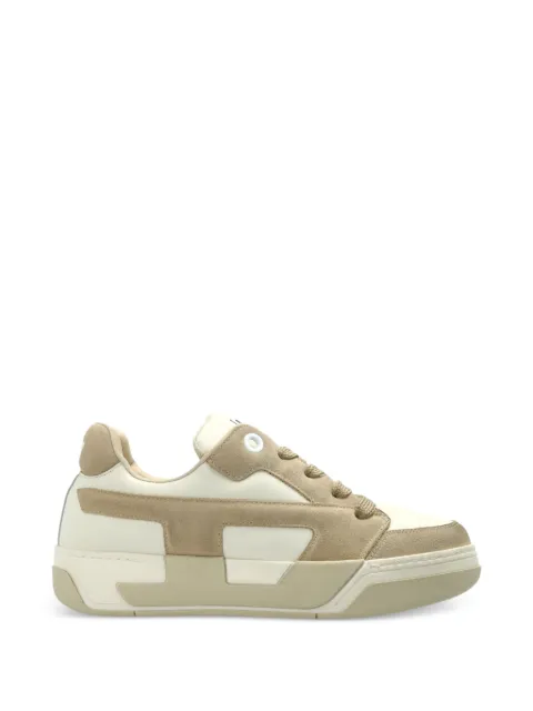 Diesel S-D-Ollie - distressed sneakers in leather and suede Neutrals Y03796P7625