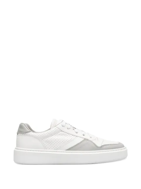 Doucal's perforated panel sneakers White DD8627HUGHPY628IN34