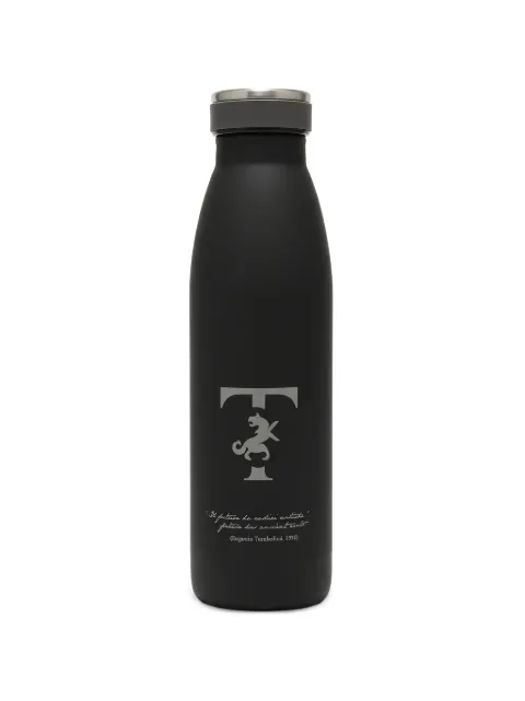 Tombolini logo-print screw-top water bottle Black WB30ZB30U900