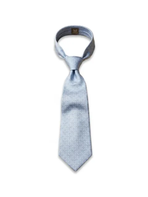 Tombolini geometric-pattern tie Blue WK08ZS38F740