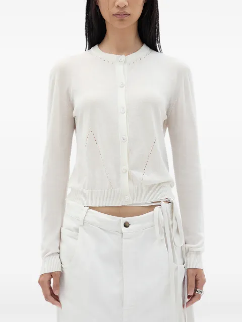 Ann Demeulemeester Bjel button-up cardigan White B0013755FA052