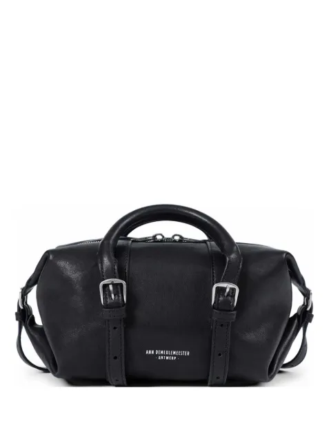 Ann Demeulemeester small Terra buckle tote bag Black B0014179LT183