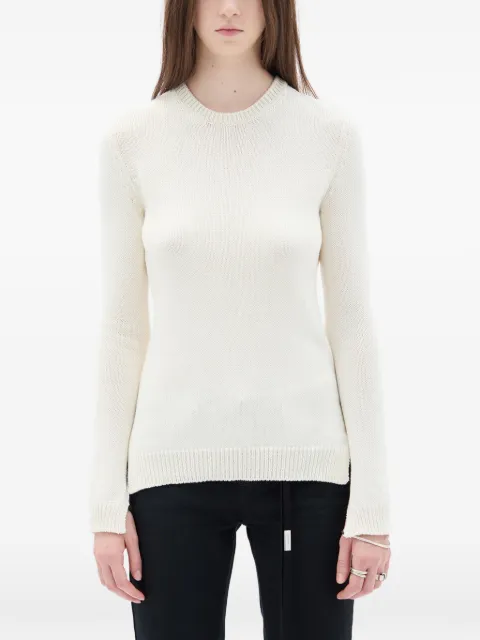 Ann Demeulemeester Weja open-back sweater Neutrals B0013763KN085