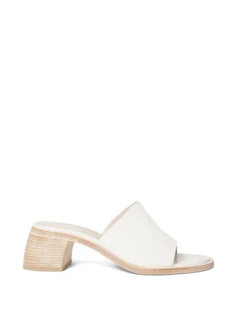 Ann Demeulemeester Lyra smooth nappa leather sandals White B0013864LT186