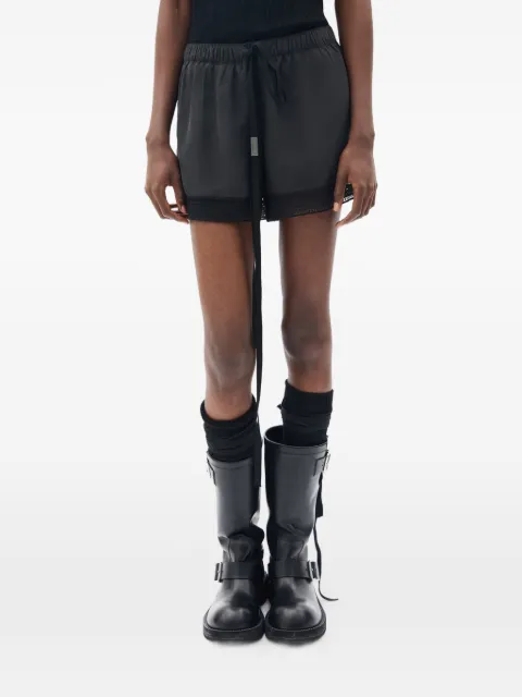 Ann Demeulemeester Ante Boxer lace-border shorts Black B0013990FA731
