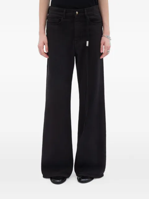 Ann Demeulemeester Genoveva five-pocket jeans Black B0013624FA038