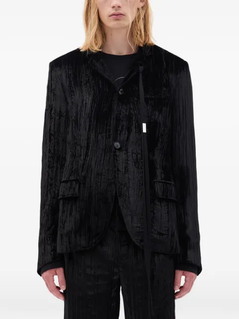 Ann Demeulemeester Lucius velvet jacket Black B0013732FA710