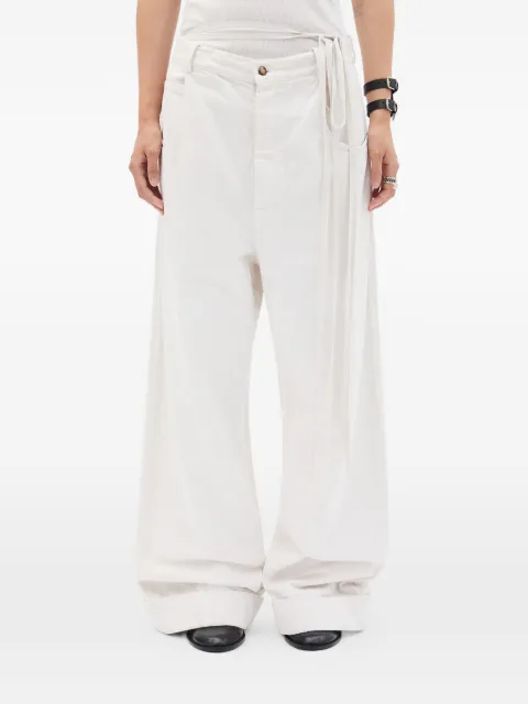 Ann Demeulemeester kristel baggy-fit jeans Neutrals B0010196FA038
