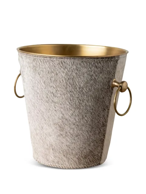 CU I SEEYOU leather ice bucket Grey CU70923