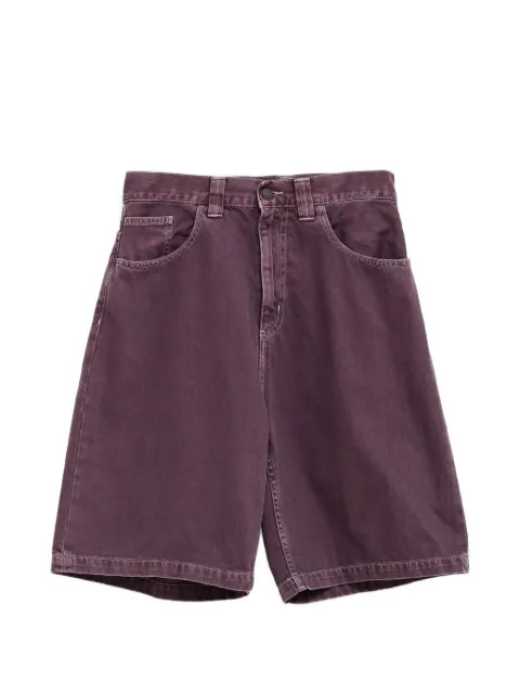 Carhartt WIP Brandon cotton shorts Purple I036504