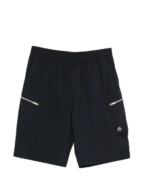 Moose Knuckles Top Flight cargo shorts Blue M16MR770