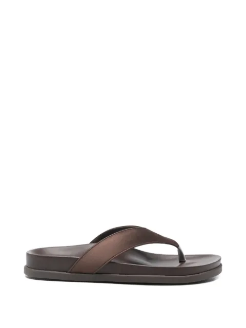 Ancient Greek Sandals Charys footbed sandals Brown CHARYSFOOTBED