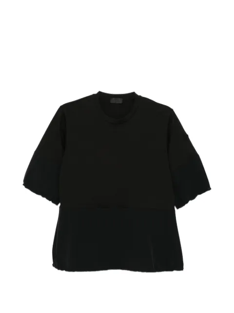 Moncler logo-patch T-shirt Black 8C0000789AUG