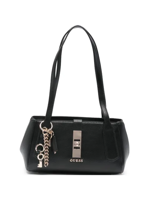 GUESS USA small charm-detail shoulder bag Black HWBG9897080