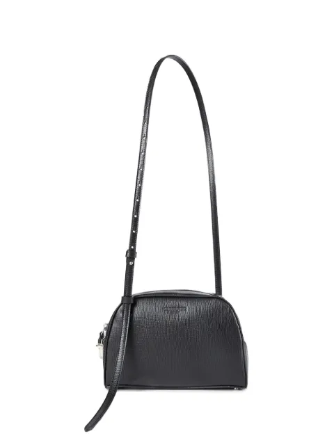 Ann Demeulemeester small Agata printed leather shoulder bag Black B0013884LT190