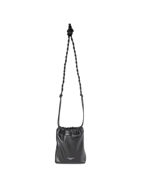 Ann Demeulemeester medium Marilyn knot cross body bag Black B0013875LT107