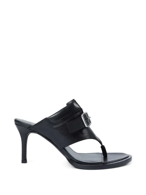 Ann Demeulemeester Bri heeled thong sandals Black B0014089LT177