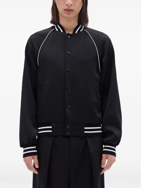Ann Demeulemeester Esko embroidery-detail bomber jacket Black B0013733FA647