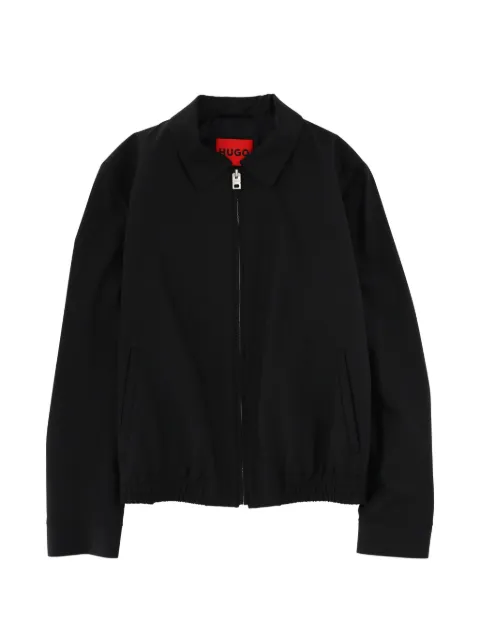 HUGO zip-up jacket Black 5055428810266472001