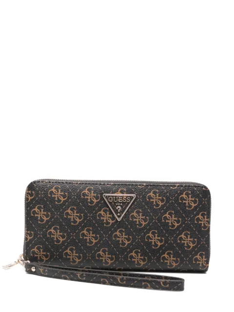 GUESS USA zip-around wallet Brown QL7459146