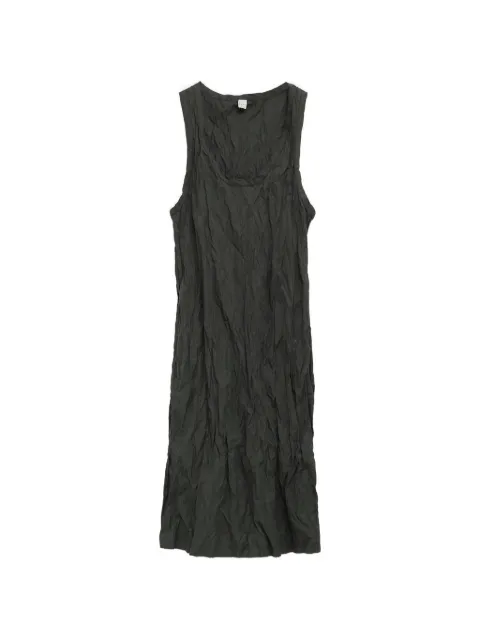 TOTEME textured sleeveless dress Green 262WRD0333FB0609136