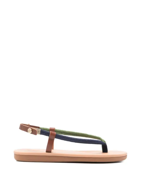 Ancient Greek Sandals cord sandals Brown ZOIVACHETTACORD