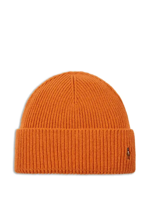 Polo Ralph Lauren cuffed beanie hat Orange PC1564835