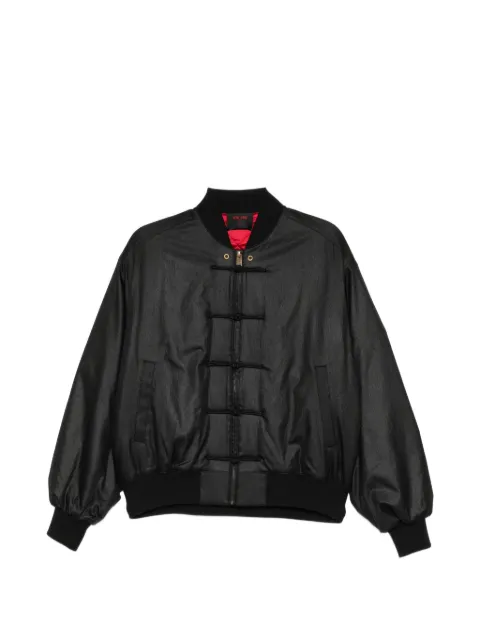 TEAM WANG design x JDB quilted jacket Black TWSK26A469BLACK