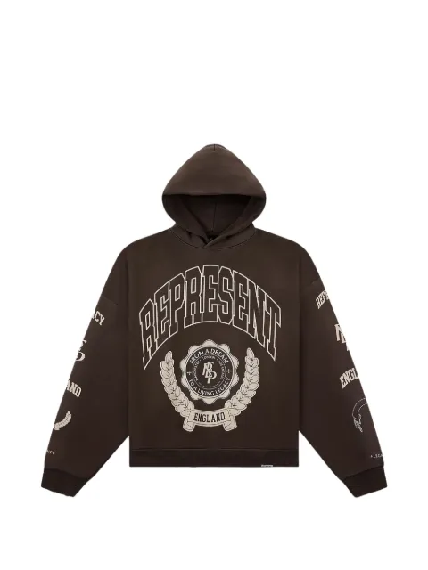 Represent Legacy Crest hoodie Brown MLM10037217