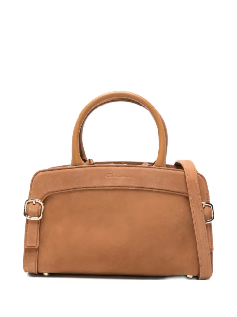 Santoni Didi buckle-detail tote bag Brown DIBBA2920DBHETP