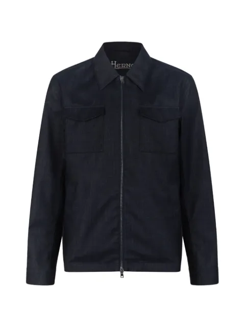 Herno zip-up jacket Blue GI000580U127829290