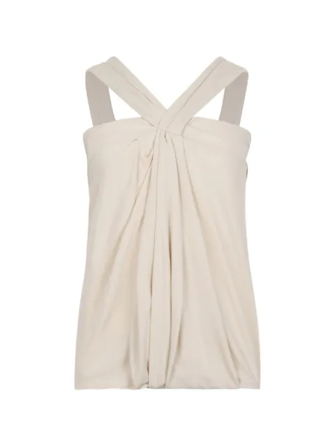 ISABEL MARANT crossover-strap top Neutrals HT0838FAD1K02I