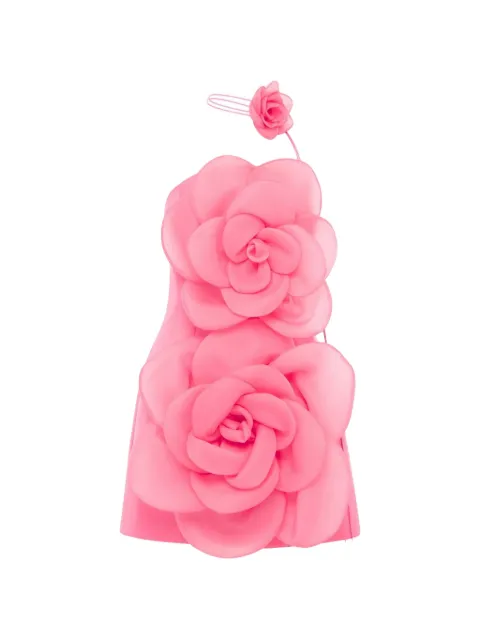 Leo Lin Floret flower mini dress Pink LLSS260193