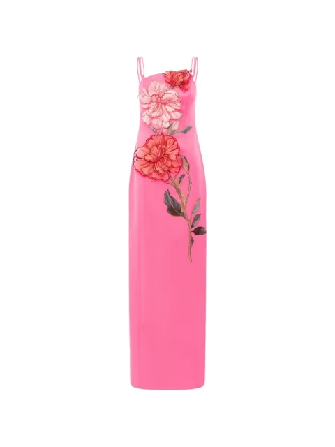 Leo Lin Arianna floral maxi dress Pink LLSS26033