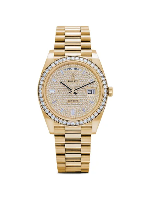 Rolex 2022 Day-Date Diamond 40mm watch Gold 228348RBR