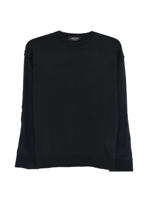 Fabiana Filippi round-neck top Blue MAD266F068L9310000