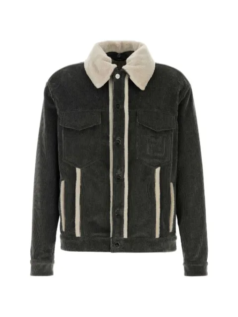 FENDI corduroy jacket Grey FW1427AVY6