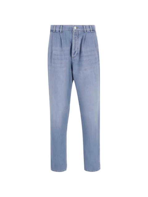 Brunello Cucinelli pleated-detail jeans Blue M0Z37K2310C1470