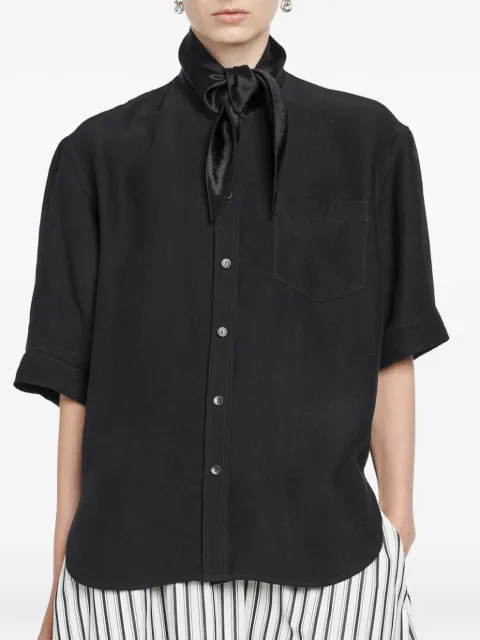 Maria McManus short-sleeve shirt Black TP039NSTBLK