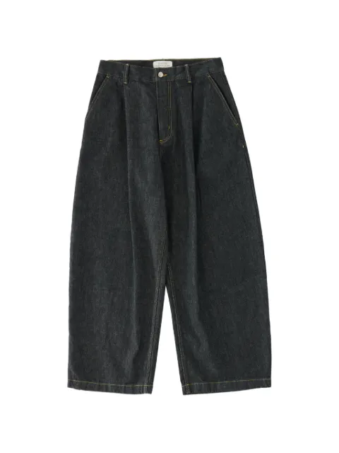 Studio Nicholson Puch belt-loops jeans Black PUCHSNM124413OZITALIANDENIMBLACK