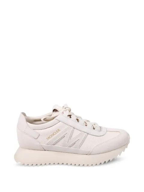 Moncler logo-appliqué platform sneakers Neutrals L109B4M00070M8008