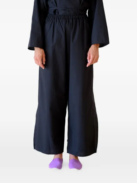 Baserange Decti drawstring trousers Black PADCPOSP26