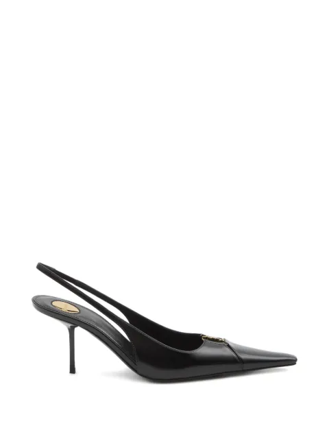Saint Laurent Babylone Breteuil slingback pumps Black 858966AAEH1