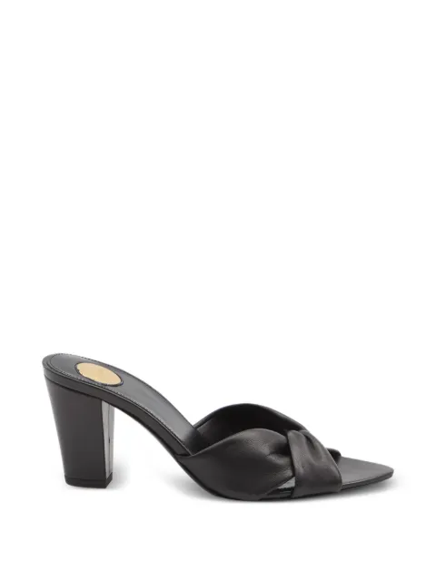 Saint Laurent Franciane cross-strap mules Black 863363AADF0